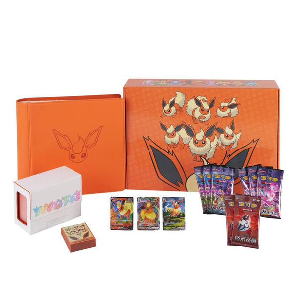 POKEMON EEVEE EVOLUTION FLAREON PREMIUM GIFT BOX EEVEELUTION